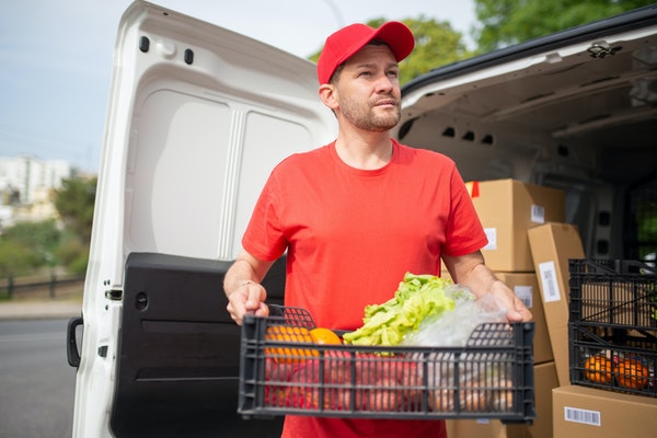 If you're paying off debt, reconsider grocery deliveries (and their fees).