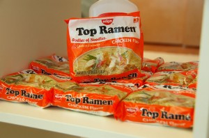 Photo of instant ramen