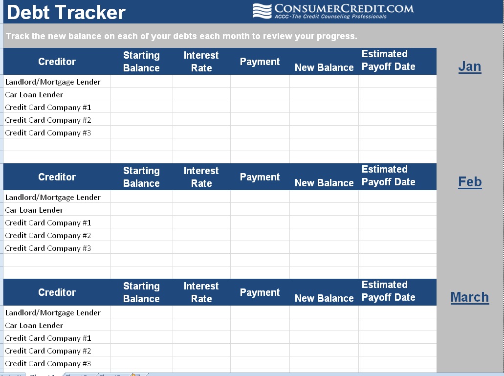 Debt Tracker