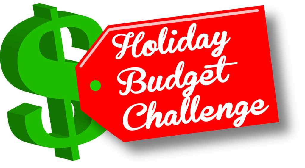 Holiday budget challenge logo