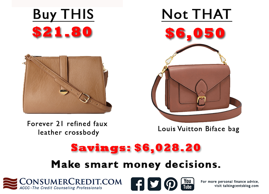 Buy This, Not That: Louis Vuitton Biface - Consumer Credit