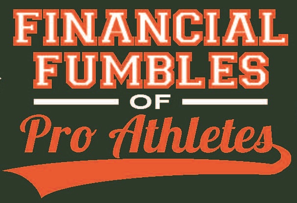 athlete financial fumbles infographic headline