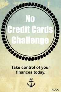 no credit cards challenge eliminate credit card debt