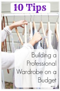 10 tips to build a professional wardrobe without credit card debt