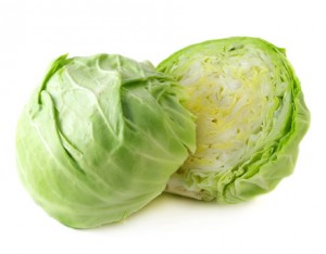 Photo of sliced cabbage