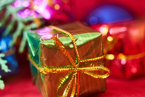If you're paying off debt, try these gift wrapping ideas.