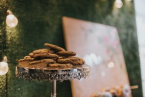 To avoid debt over catering, homemade cookies are a budget-friendly graduation party staple. 