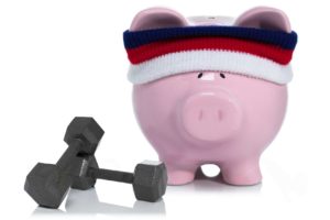 You can still pay off debt with these budget fitness tips. 