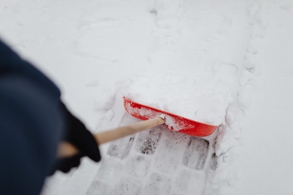 A snow shoveling business is a good money lesson.
