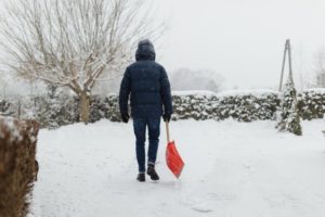 A snow shoveling business is a good money lesson. 