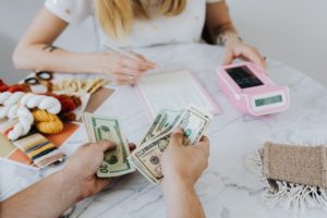 Budgeting is a great start for paying off debt. 