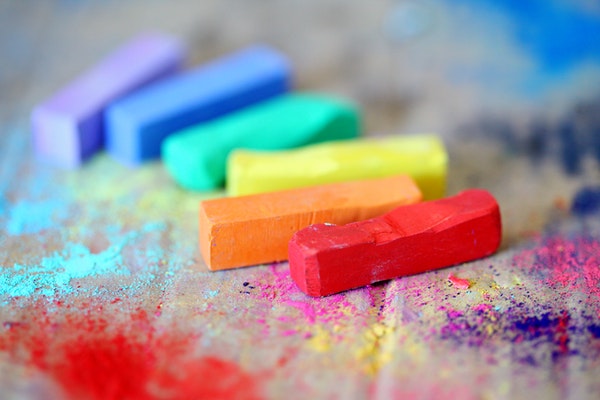 Learning how to avoid debt is more fun with these sidewalk chalk games.