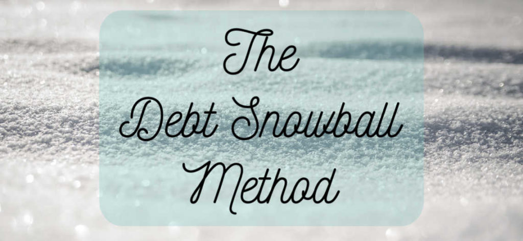debt snowball method to avoid debt
