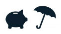 pig and umbrella