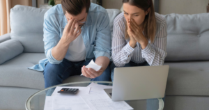 How do I cope with the mental toll of financial problems?